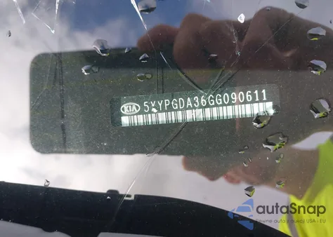 2016 Kia Sorento 2.4L Lx z USA, uszkodzony, nr VIN 5XYPGDA36GG090611